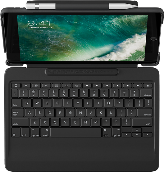 Slim Combo - เคส คีย์บอร์ด Ipad Pro 10.5 (800x687), Png Download