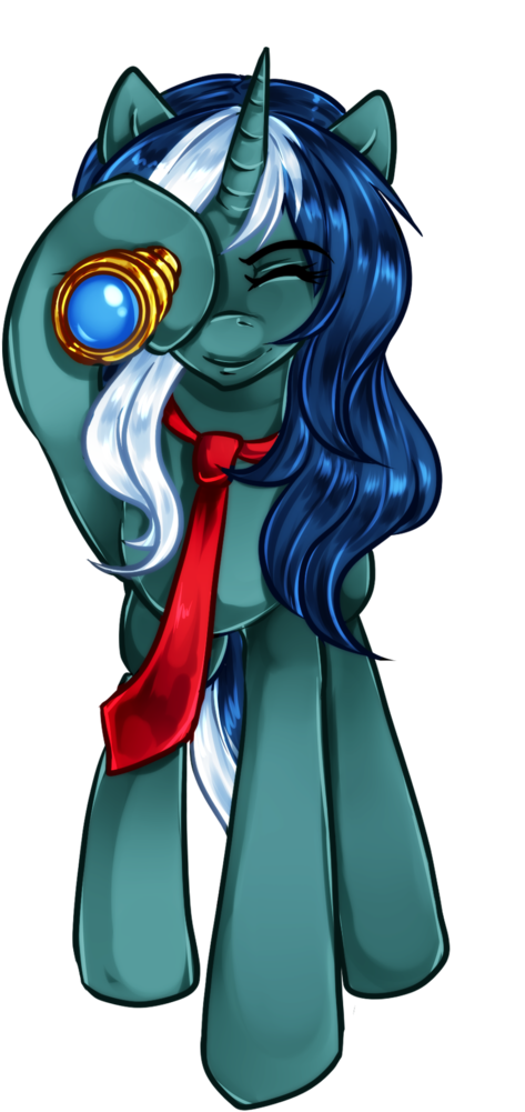 Twigileia, Cravat, Mane, Oc, Oc Only, Oc - Illustration (538x1024), Png Download