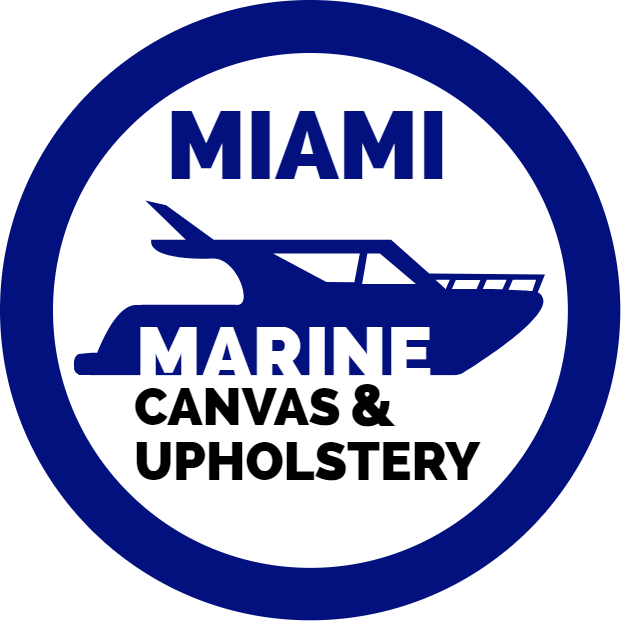 Miami Marine Canvas Logo - Circle (621x621), Png Download