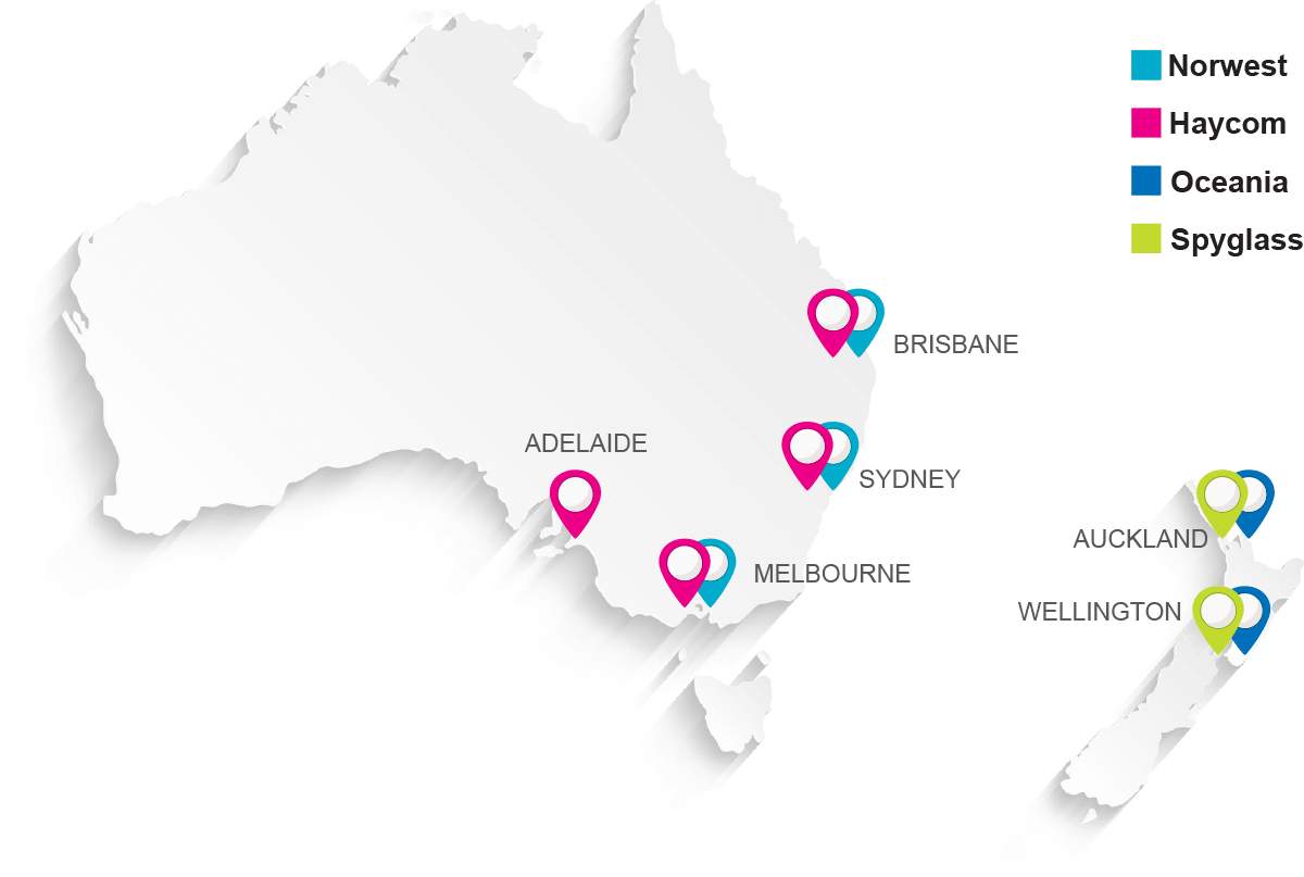 We Have Teams And Equipment In Sydney, Melbourne, Brisbane, - Hanging Rock Australia Map (1200x807), Png Download