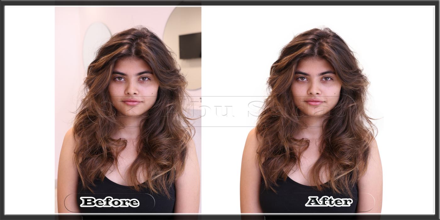 Jpg To Png Transparent Background - Lace Wig (1400x700), Png Download