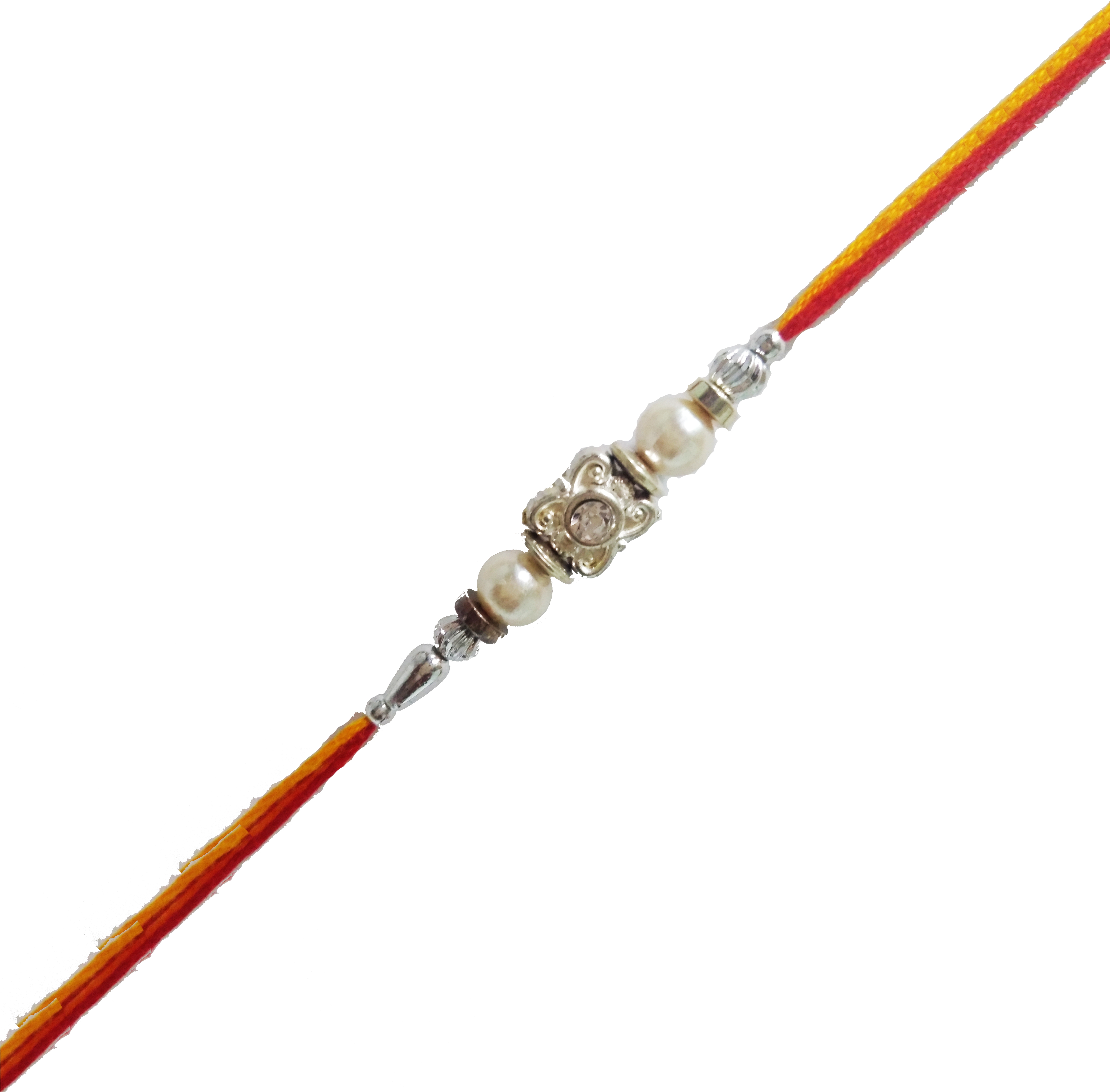 Rakhdi White Fabric Rakhi - Dog Catches Something (4597x4597), Png Download