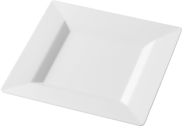 Depa® Plate, Square , 1 Compartment, Ps, 240x240mm, - American Standard Shower Pan (640x640), Png Download