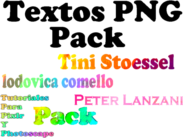 Textos Png Textos Png - Tiny Pack (728x546), Png Download