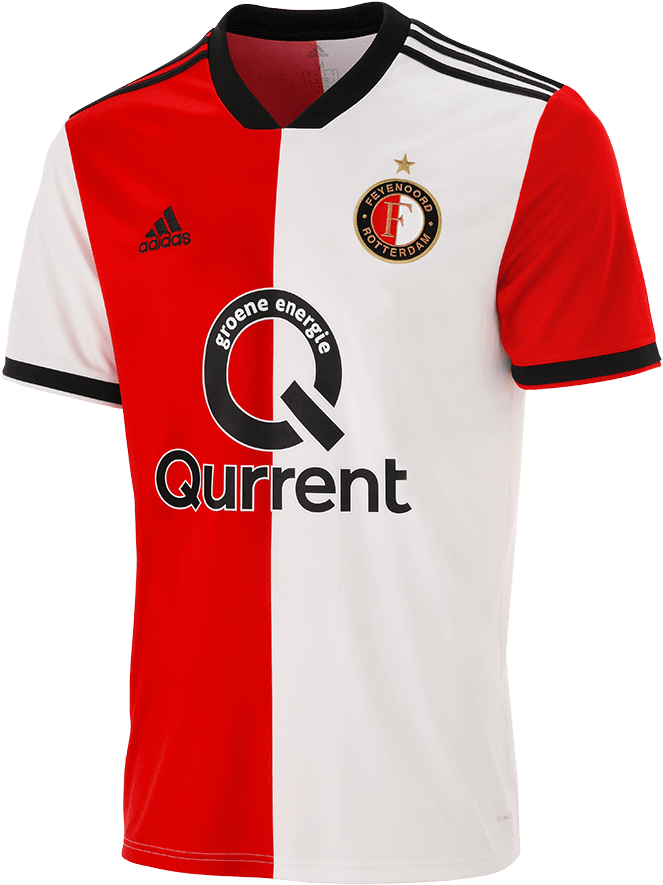 Feyenoord Home Shirt - Feyenoord Kit 18 19 (900x900), Png Download