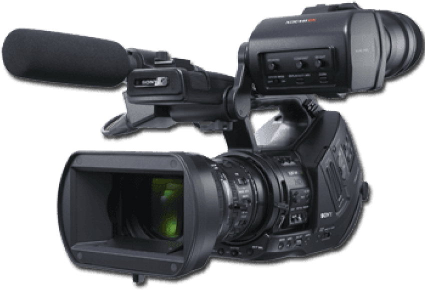 Free Png Download Professional Video Camera Png Images - Sony Pmw Ex3 (850x595), Png Download