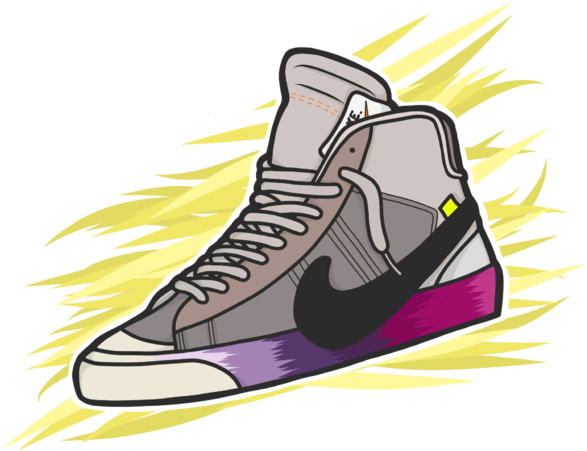 Blazer Serena Vector Concept Branding Graphic Design - Figure Skate (800x600), Png Download