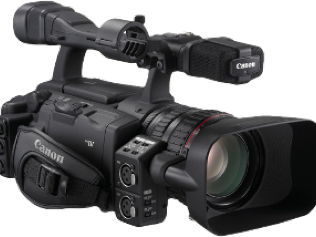 Video Camera Png Transparent Images - Camara Canon Xha1s (640x480), Png Download