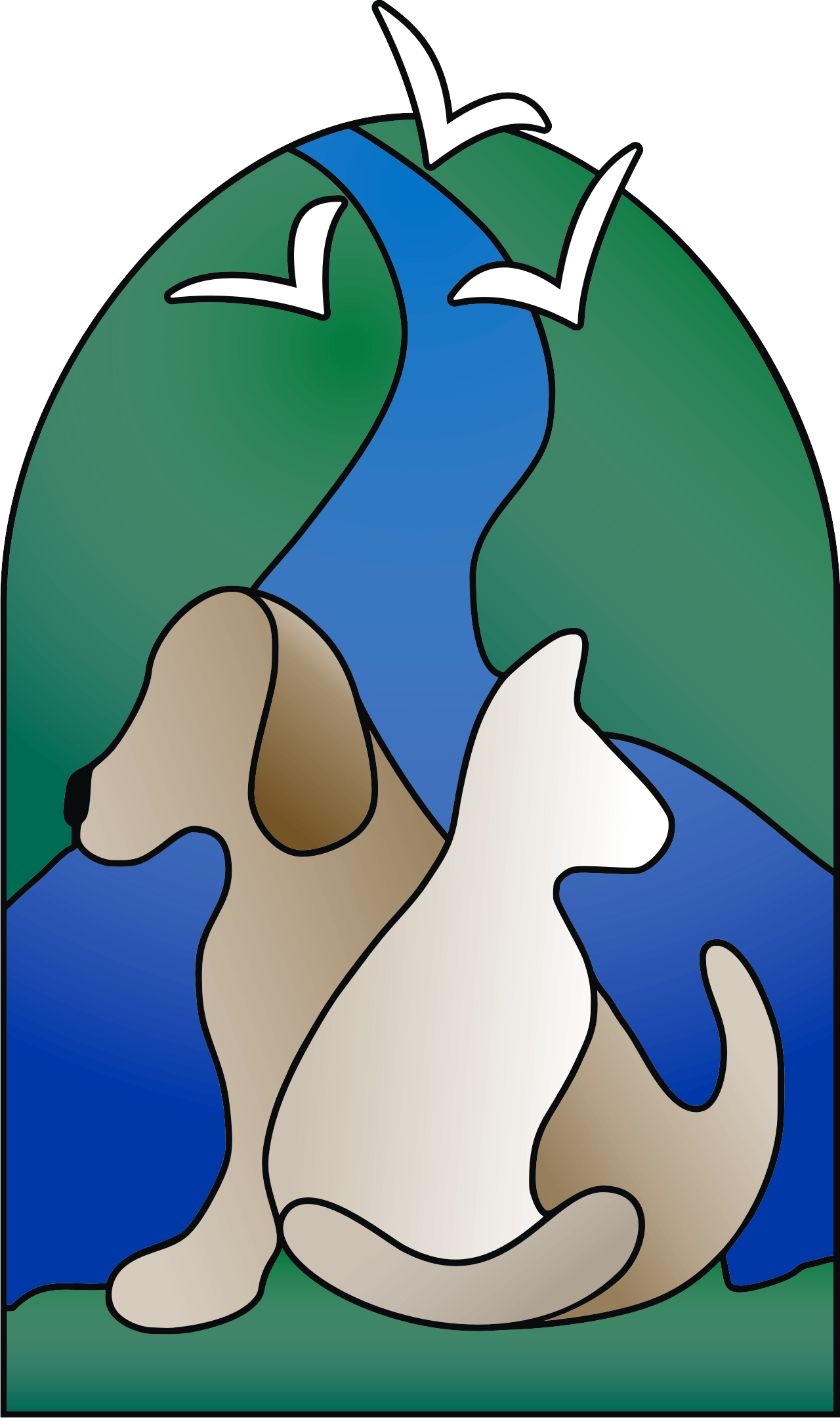 Free Nest Outline Cliparts Clip Art - After The Antique (?): Head Of A Satyr (1280x2159), Png Download