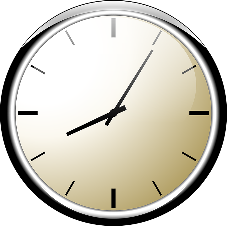 Watch Clipart Watch Wall - Time Clock Transparent (723x720), Png Download