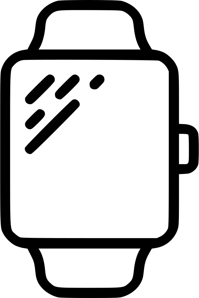 Png File Svg - Health Watch Icon Transparent (654x980), Png Download