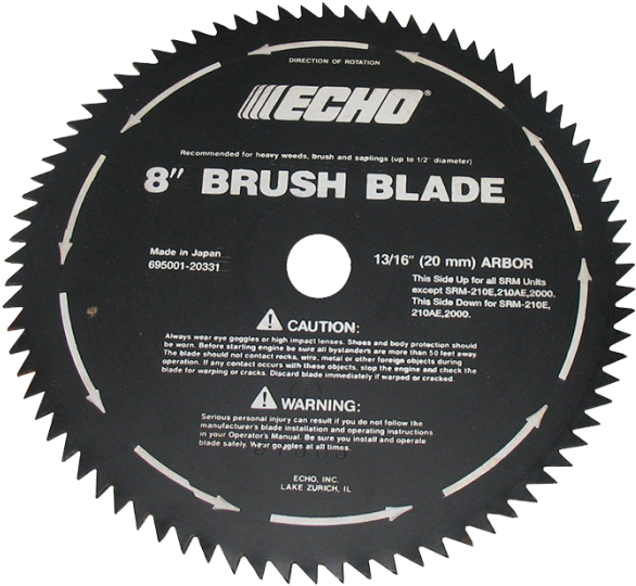 Echo Brush Cutter Blades - Lame 80 Dents Pour Debroussailleuse (700x700), Png Download
