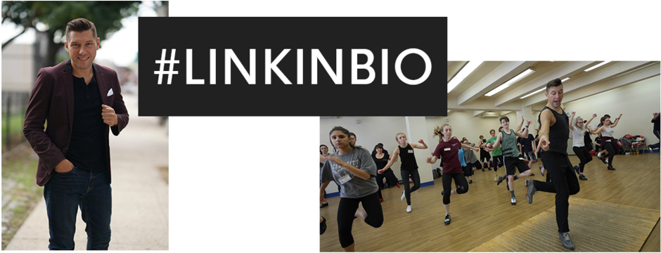 Linkinbio - Zumba (1000x368), Png Download