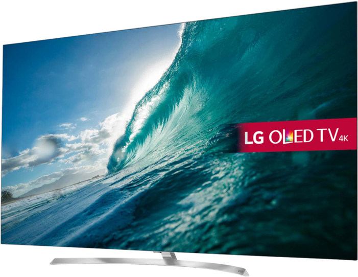 55" Active Hdr 4k Flat Oled Smart Tv With Webos - Tv Oled Lg 55b7v (700x700), Png Download