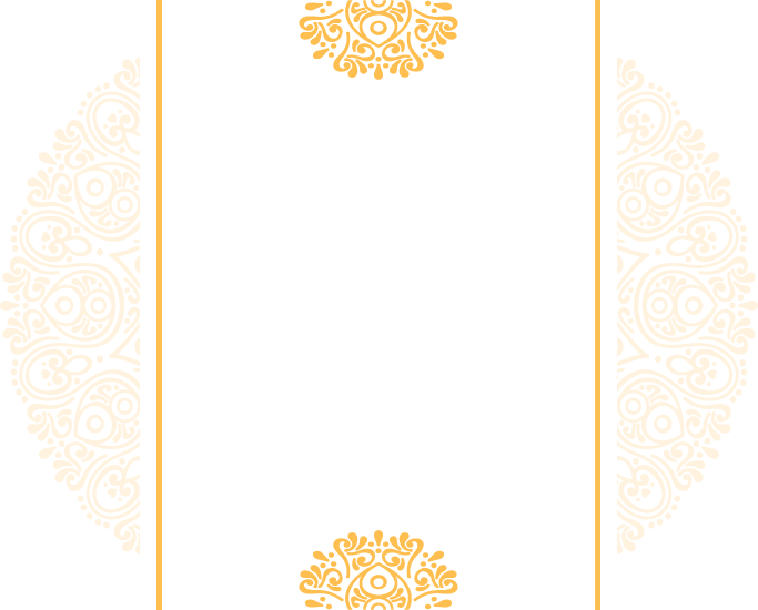 সরস্বতী পূজা ২০১৯ - Wedding Invitation Ornament Vector (683x550), Png Download