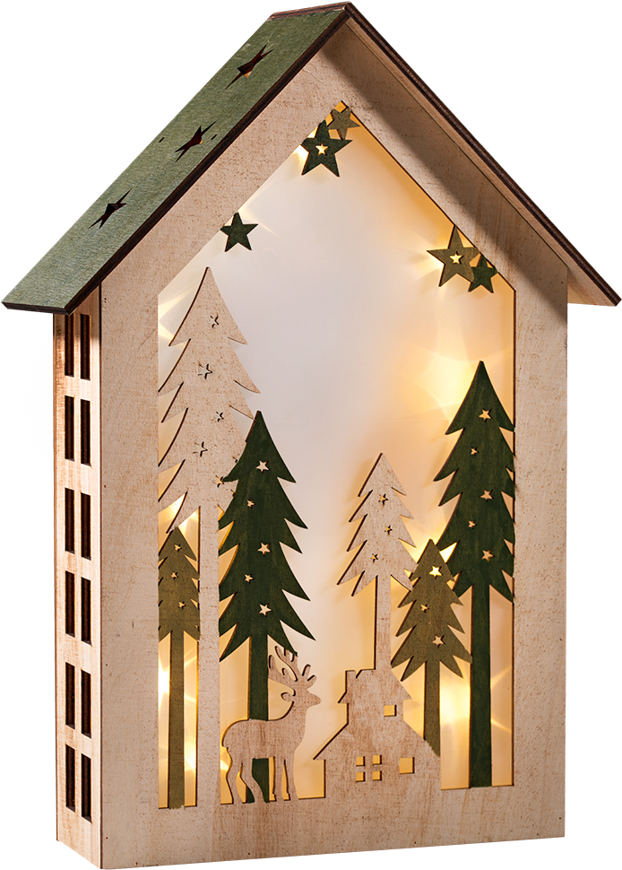 Large Wooden House "fir Forest\ - House (1000x1000), Png Download