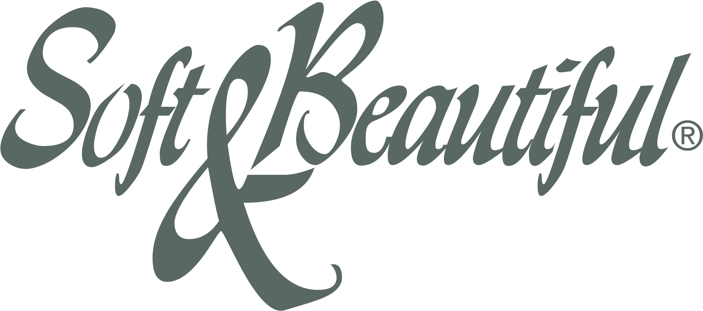 Soft & Beautiful Logo Png Transparent - Calligraphy (2400x2400), Png Download