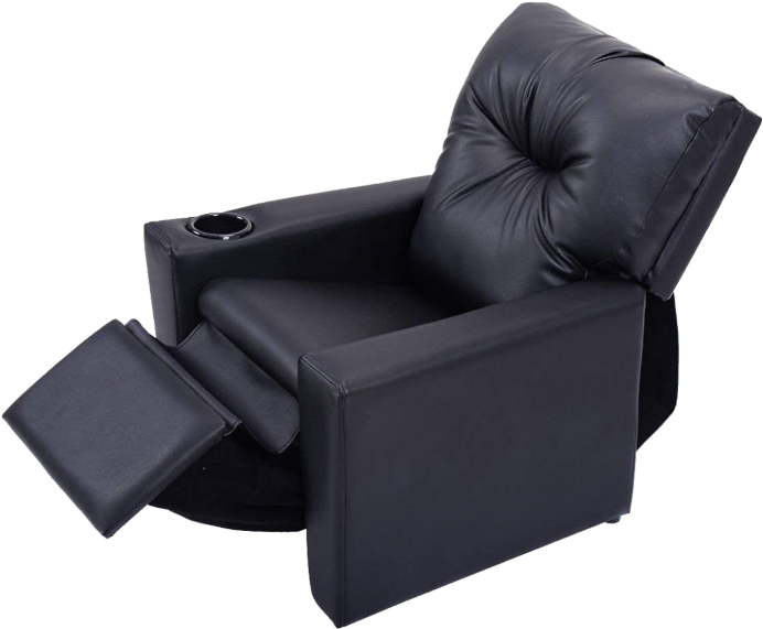 Costzon Recliner Sofa - Kids Leather Recliner (700x582), Png Download