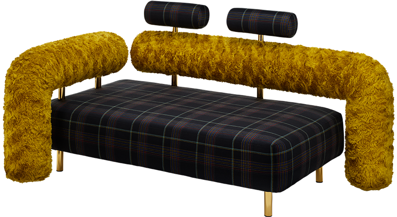 Charly 1 Charly 2 - Studio Couch (1920x826), Png Download