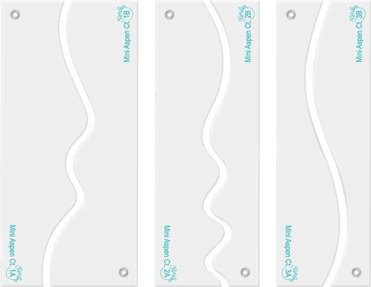 Mini Aspen Court Designer Template Mini Border Set - Poster (800x620), Png Download