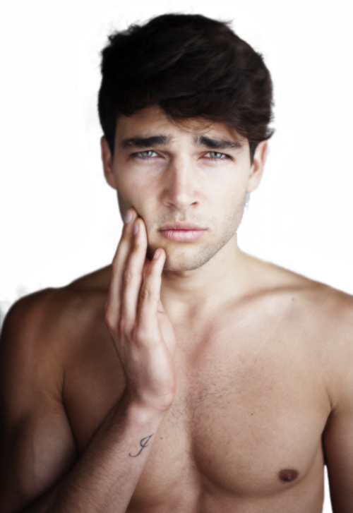 Fashion Editorials, Male Models, Men Models, Models - Barechested (500x727), Png Download