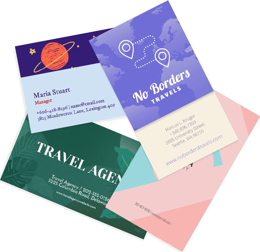 Business Card Designs Header Image - Construction Paper (897x867), Png Download