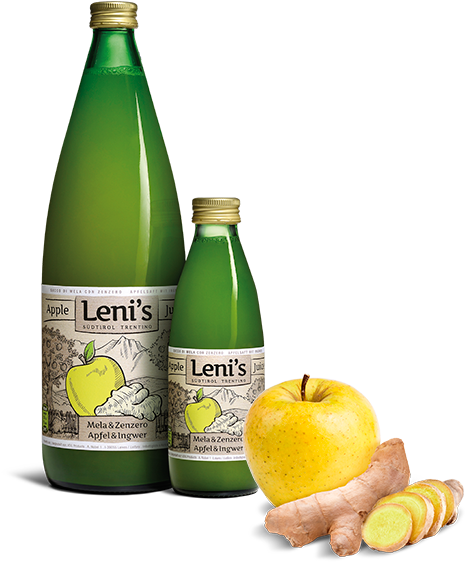 Leni's Apple Juice With Ginger - Apfel Ingwer Saft (624x624), Png Download