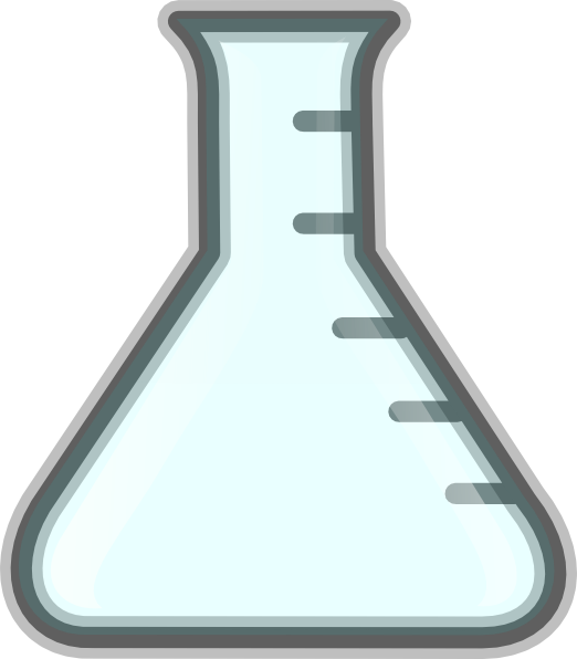 How To Set Use Empty Flask Svg Vector (522x596), Png Download
