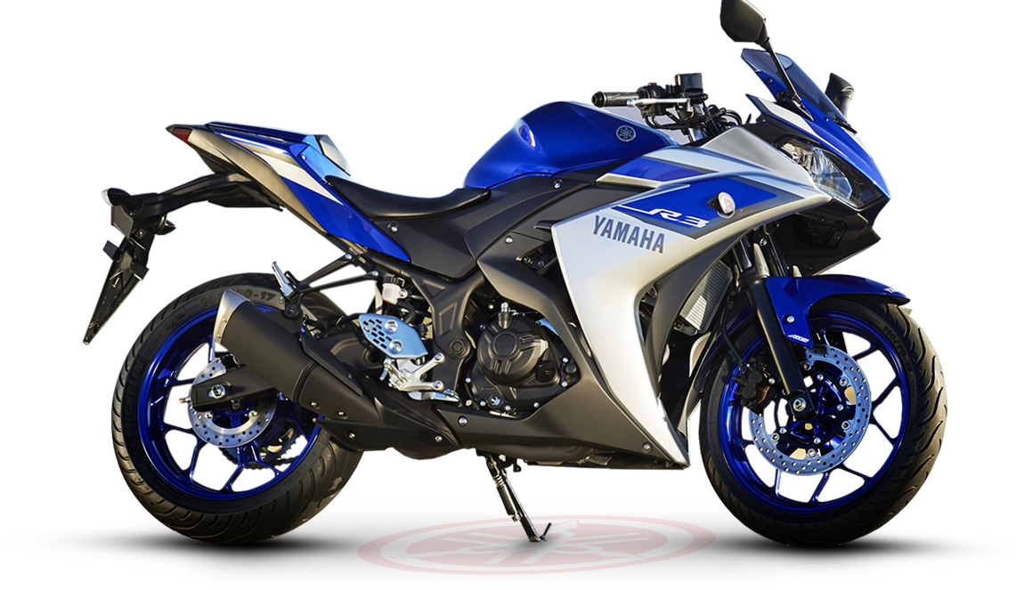 Bike - Yamaha R3 (1141x663), Png Download