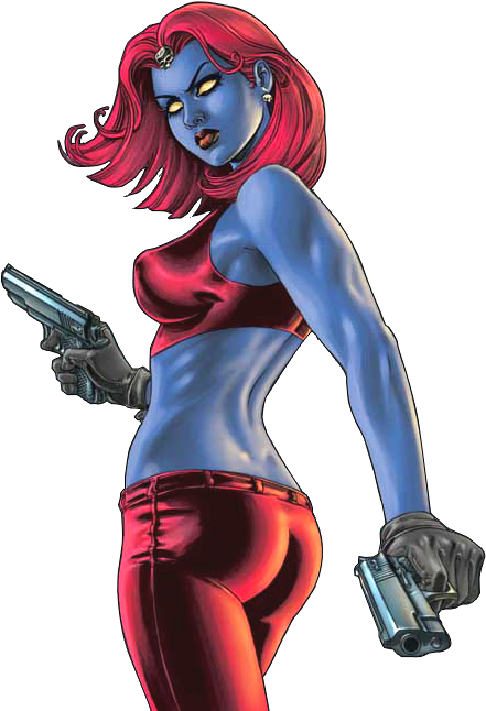 Mystique Free Png Image - Mystique X Men Comics (460x654), Png Download