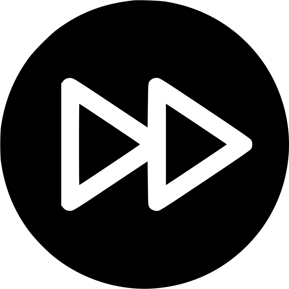 Forward Music Clip Next Audio Video Comments - Suite Leaf (981x982), Png Download