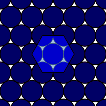 Hexagonal Circle Packing - Ball (350x350), Png Download
