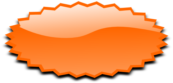 Oval Star (600x288), Png Download