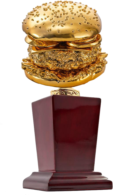 Cloud 9 Loyalty Point Card Free Burger - Golden Burger (672x672), Png Download