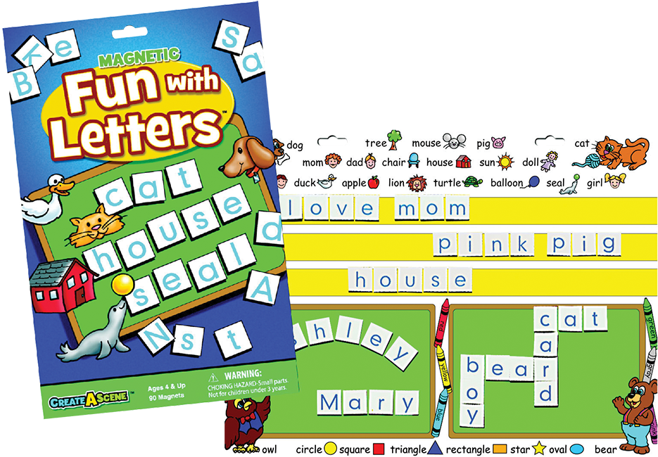 Magnetic Fun With Letters™ - Letter (1000x1000), Png Download