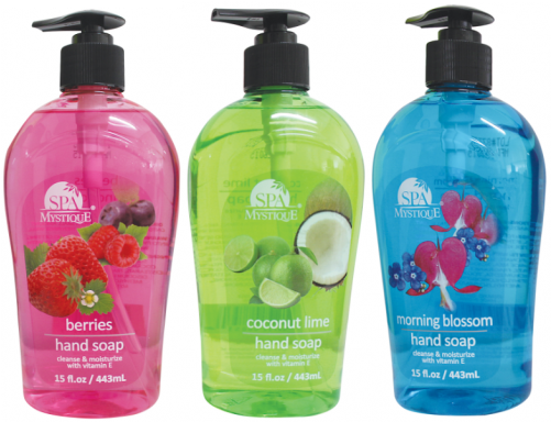 Spa Mystique Hand Soap 443ml - Perth (500x500), Png Download