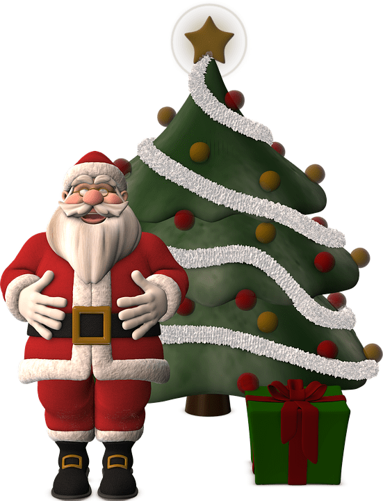 Santa Claus Christmas Tree Png - Weihnachtsmann-weihnachtsgruß-karte Grußkarte (551x720), Png Download