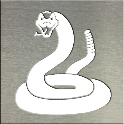 Rattlesnake - Illustration (500x500), Png Download
