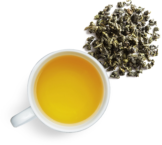 Thé Oolong - Oolong Tea Transparent (544x486), Png Download