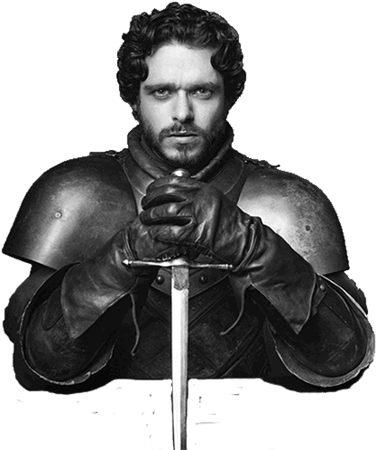 Jon Snow Black And White Photograph Of Richard Madden - Game Of Thrones Portrait (651x500), Png Download