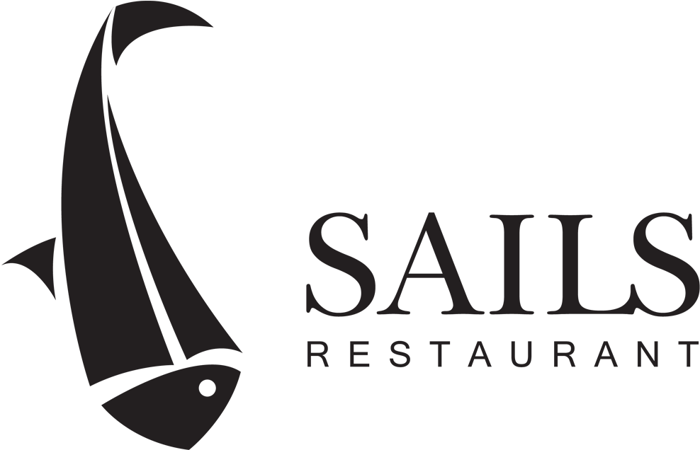 Sails Restaurant Logo (991x662), Png Download
