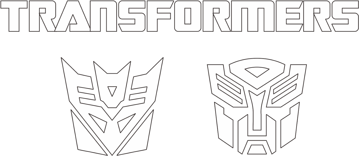 Transformers Classic Logo Vector - Transformers Logo Free Download (1600x1136), Png Download