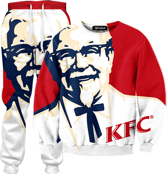 Kfc Colonel Tracksuit - Kfc Worker Memes (600x600), Png Download