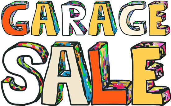 Garage Sale (584x358), Png Download