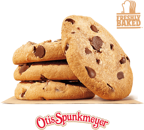 Chocolate Chip Cookies - Otis Spunkmeyer Cookie Dough, Chocolate Chip - 1 Lb (500x540), Png Download