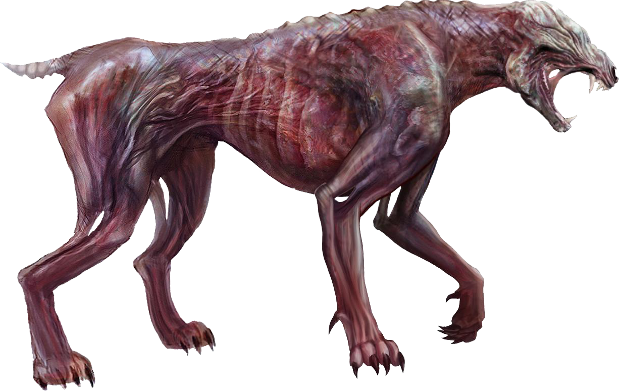 Feral - Silent Hill Homecoming Dog (1228x774), Png Download