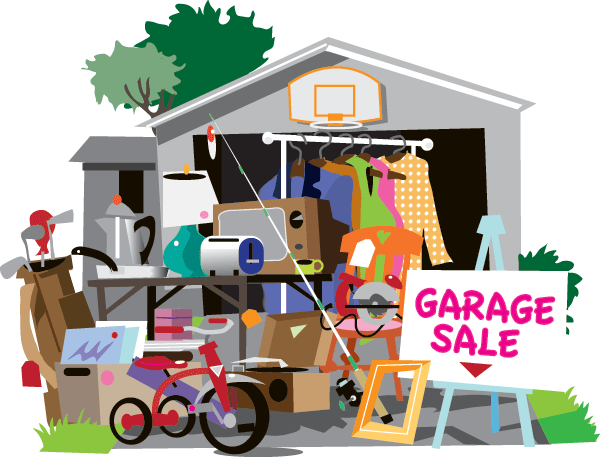 Garage Sale Clip Art Png (600x457), Png Download