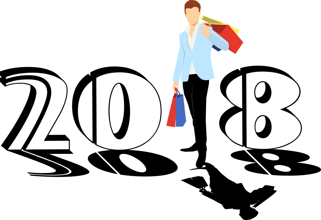 2018 Community Yard Sale Weekend Listing - Tahun Baru 2018 Png (1280x878), Png Download