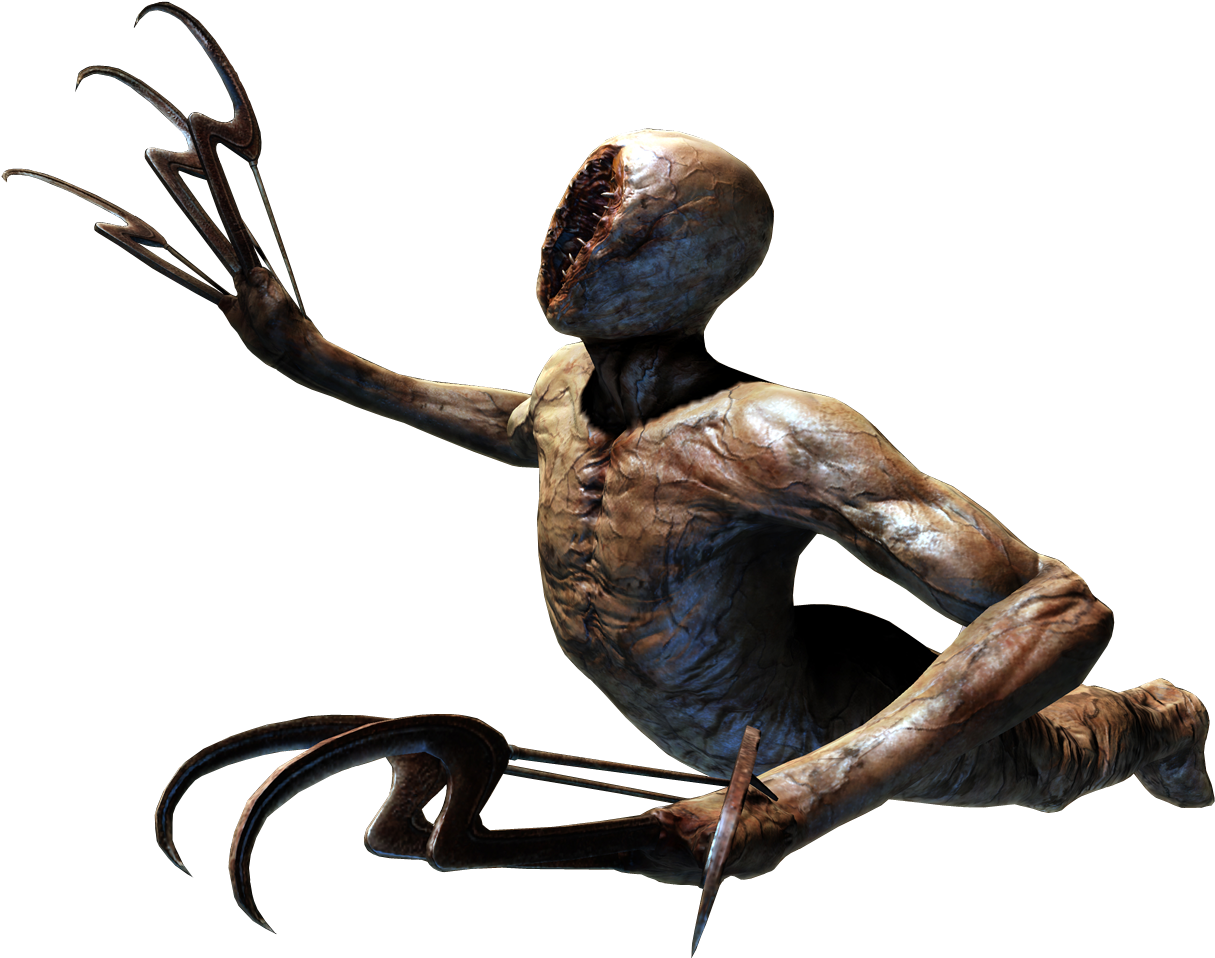 Lurker - Silent Hill Monster Faces (1228x971), Png Download