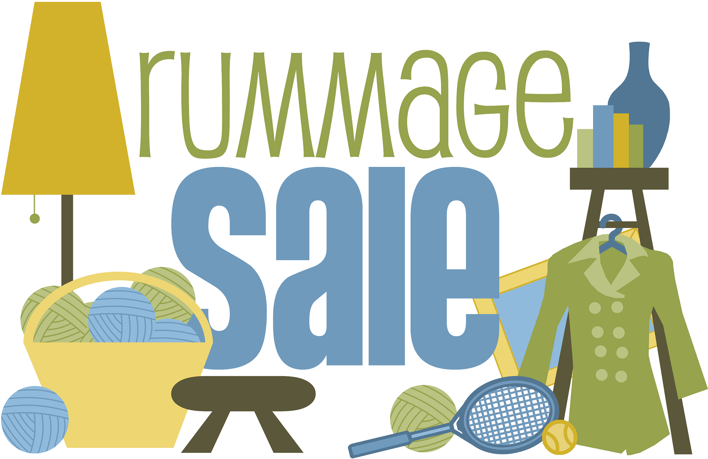 All Town Yard Sale May - Illustration (4000x2000), Png Download